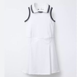 NWT Zara Tennis Dress - White With Navy Trim